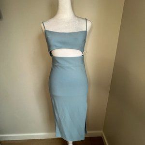 Hello Molly Always On Your Mind Midi Dress - Blue